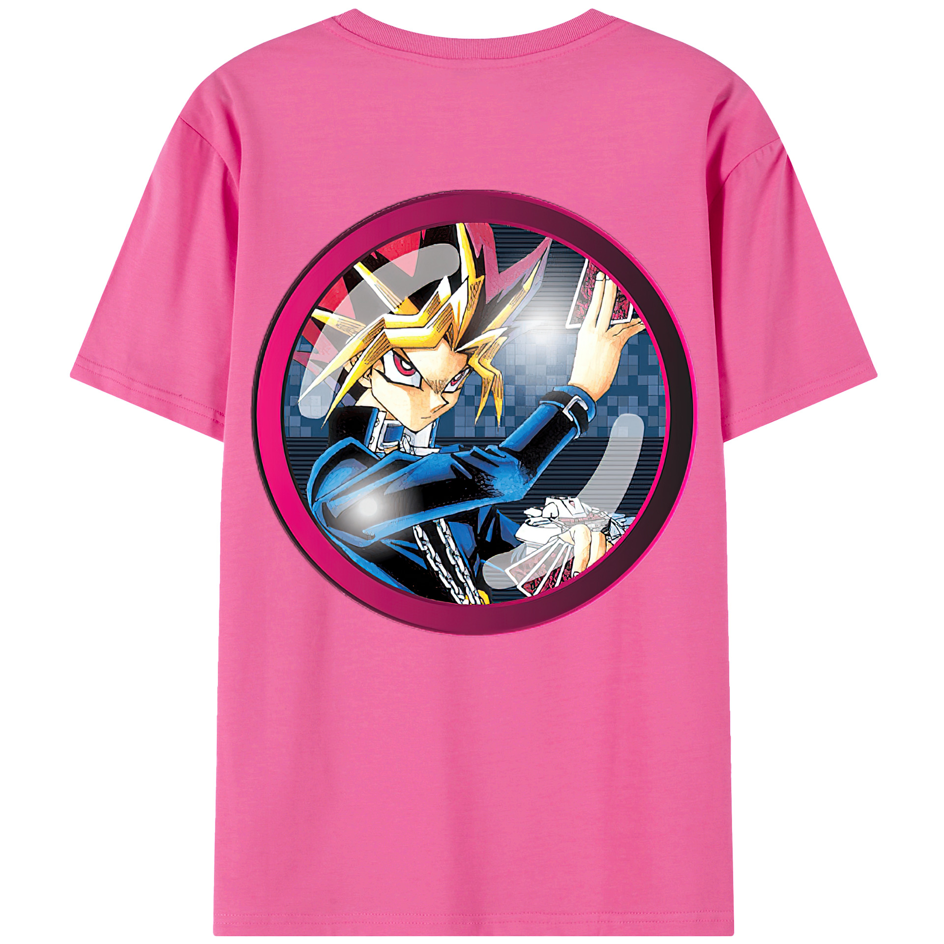 （画像用） 遊☆戯☆王 Yu-Gi-Oh! レディース半袖Tシャツ(バックプリント)